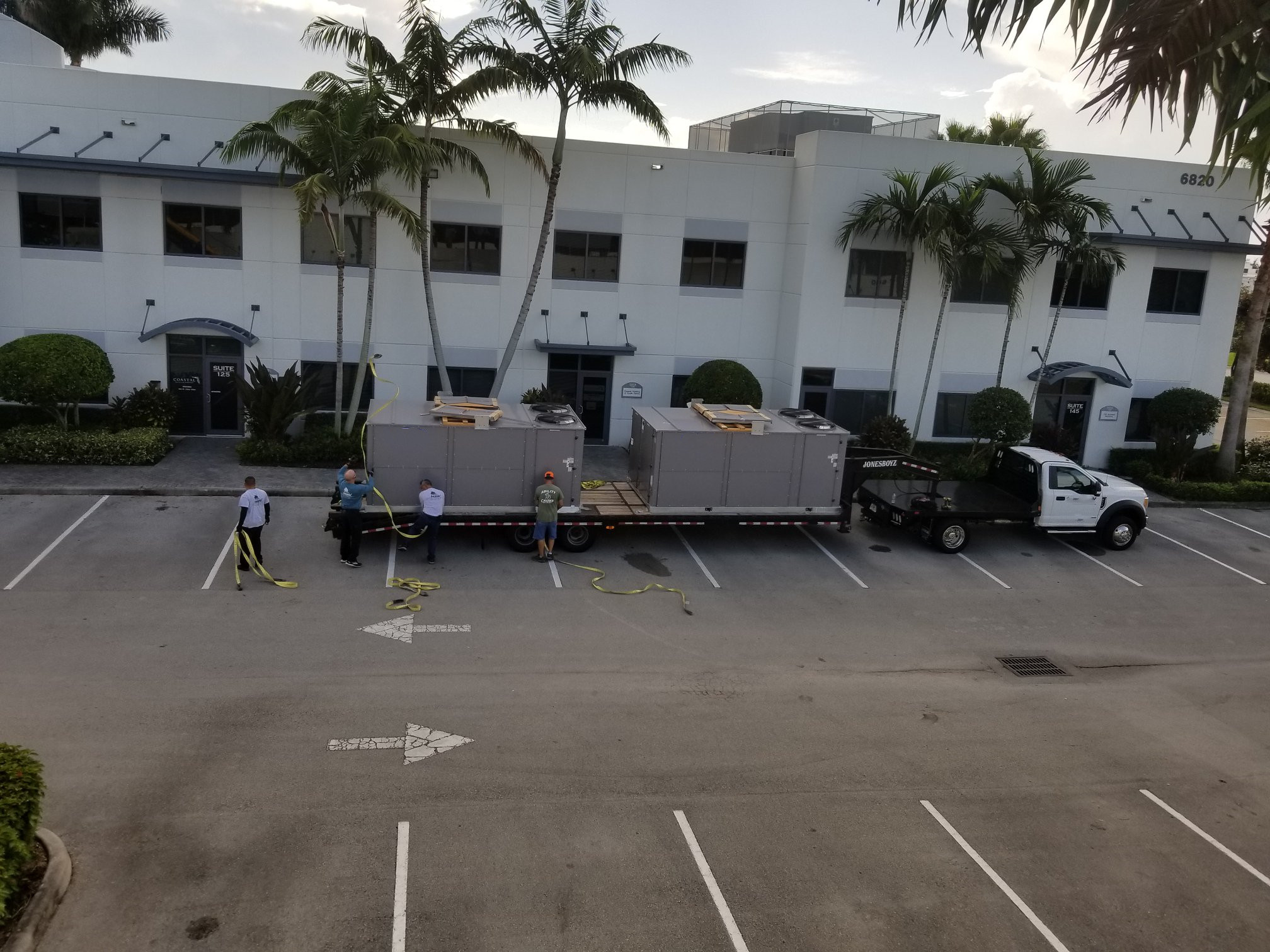 Office Building Rooftop Air Conditioner Project 